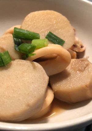 味どうらくの里だけ！イカと里芋の煮物-レシピのメイン写真