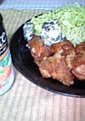生椎茸の唐揚げ(&鶏唐)-レシピのメイン写真