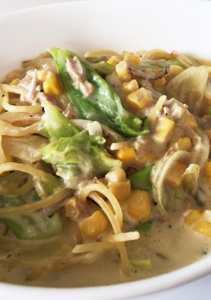 フライパン１つで簡単 スープパスタ-レシピのメイン写真