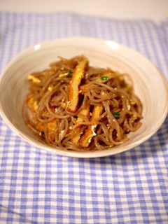 糸こんにゃくと天ぷらの炒め煮-レシピのメイン写真