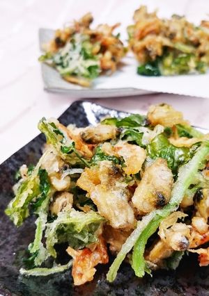 クレソンのかき揚げ-レシピのメイン写真