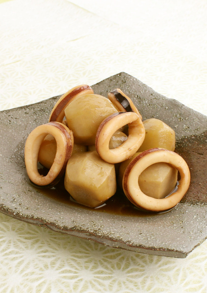 いかと里芋の煮物(権太呂だし使用)-レシピのメイン写真