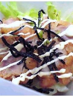 から揚げマヨ弁当♪-レシピのメイン写真