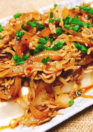 中華風温奴〜しらすの中華炒め乗せ〜-レシピのメイン写真