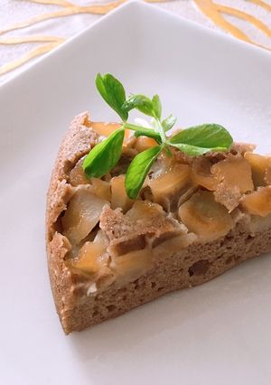炊飯器【りんご♡そば粉のケーキ】-レシピのメイン写真