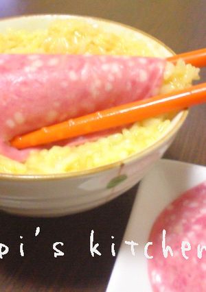 ボロにｱソーセージでクルっとご飯♪-レシピのメイン写真