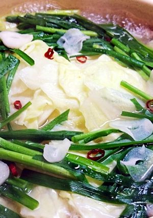 食感を楽しむ♪キャベツのシャキ甘♪塩鍋！-レシピのメイン写真