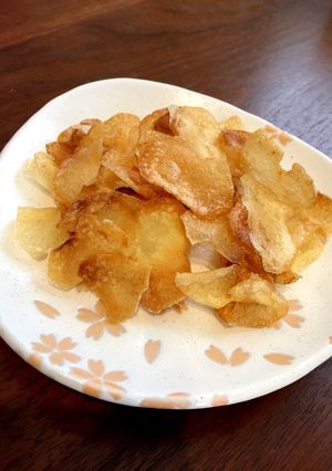 サクサク手作りポテトチップス-レシピのメイン写真