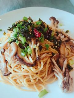 簡単!和風きのこパスタ風☆焼きそば-レシピのメイン写真