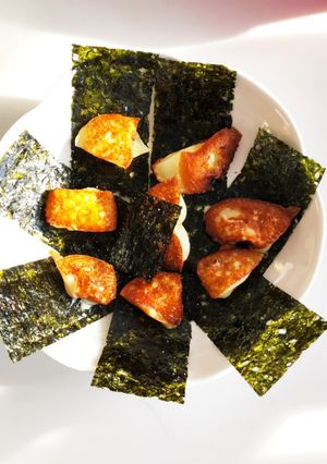 カチョカバロの海苔巻き♡-レシピのメイン写真