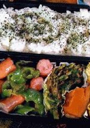 今日のお父ちゃん弁当☆手抜き弁当-レシピのメイン写真