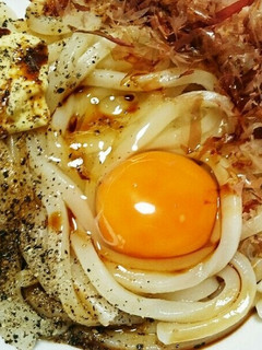 ☆超簡単☆バター釜玉うどん-レシピのメイン写真