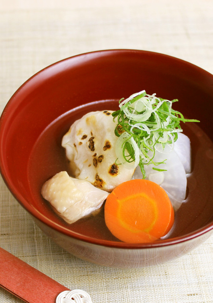お雑煮(権太呂だし使用)-レシピのメイン写真