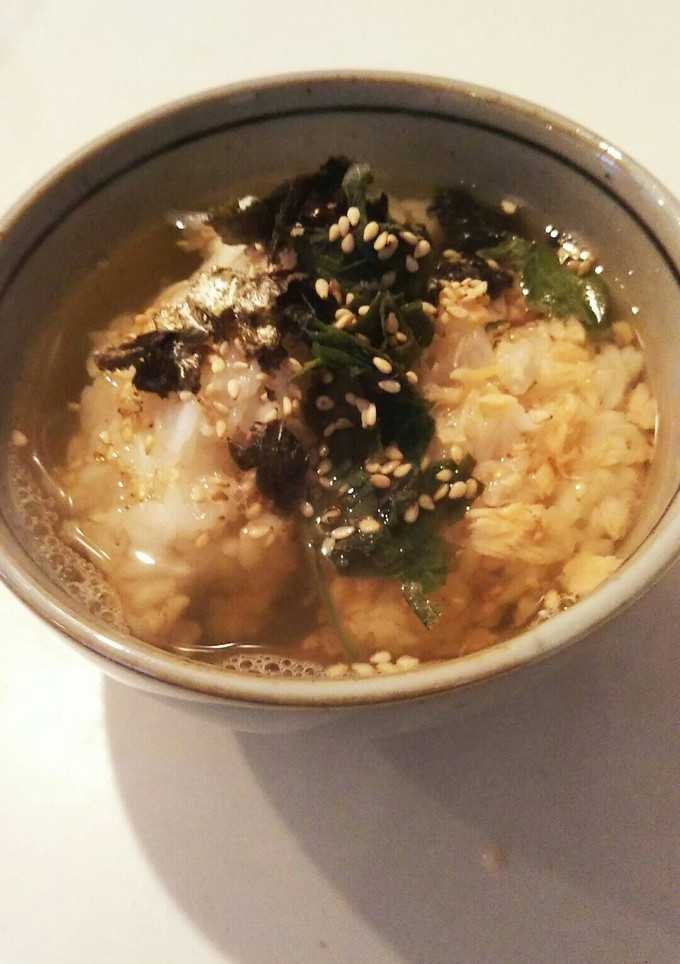 自分で作るよ♪朝の鮭茶漬け-レシピのメイン写真