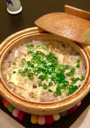 風邪の時の玉子雑炊（にんにくしょうが入り-レシピのメイン写真