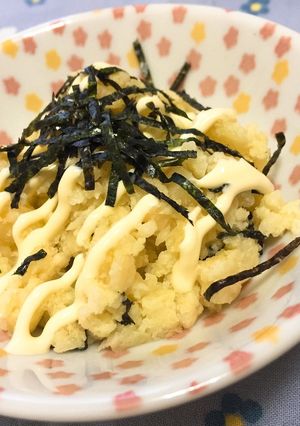 ちょっと大人の‼︎のりわさびポテトサラダ-レシピのメイン写真