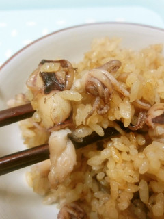 ヒイカの炊き込みご飯-レシピのメイン写真