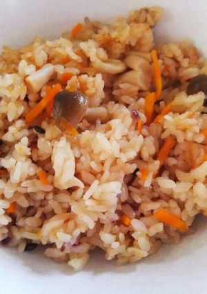 秋の炊込みご飯-レシピのメイン写真