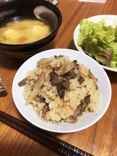 牛炊き込みご飯-レシピのメイン写真