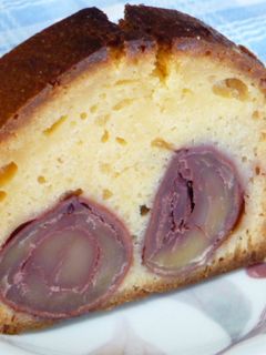 栗とカスタードのケーキ-レシピのメイン写真