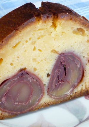 栗とカスタードのケーキ-レシピのメイン写真