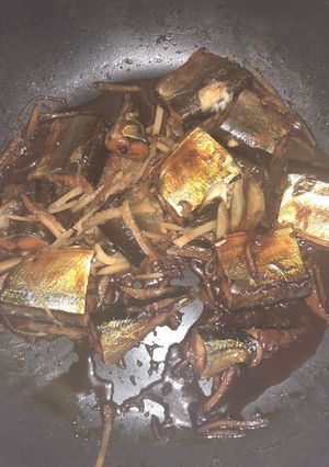 フライパンでサンマの柔らか煮-レシピのメイン写真