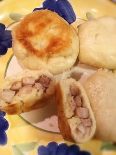 鹹豬肉入り水煎包≒肉まん(豚まん)-レシピのメイン写真