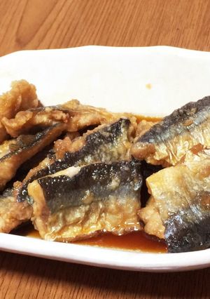 幼児にも！簡単！サンマの蒲焼き-レシピのメイン写真