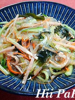春雨の中華風酢の物-レシピのメイン写真