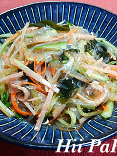 春雨の中華風酢の物-レシピのメイン写真