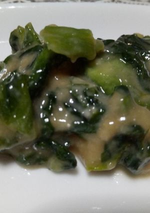 芭蕉菜の漬物と酒粕和え（高菜）-レシピのメイン写真