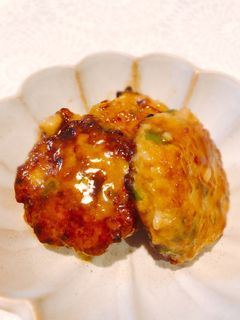 簡単♫ふわふわ味噌照り焼きつくね-レシピのメイン写真