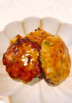 簡単♫ふわふわ味噌照り焼きつくね-レシピのメイン写真