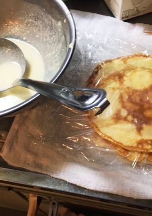 甘くないクレープ生地-レシピのメイン写真