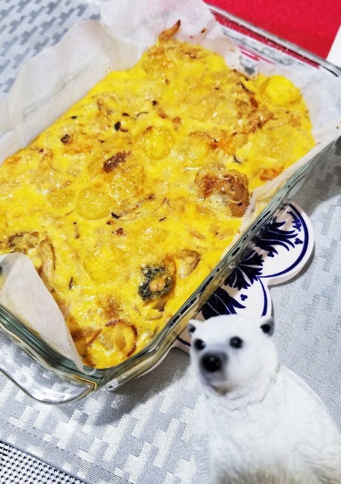 チキンとかぼちゃと栗のキッシュ-レシピのメイン写真