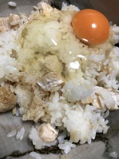 炒飯風卵かけご飯-レシピのメイン写真