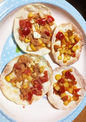 離乳食完了期から☆餃子の皮deピザ-レシピのメイン写真
