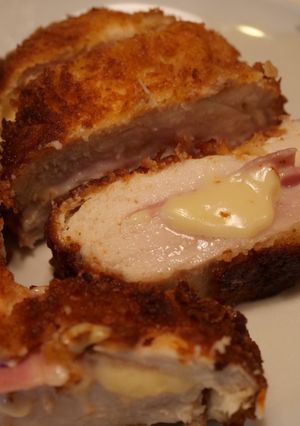 チキンカツのチーズ&ベーコン挟み-レシピのメイン写真