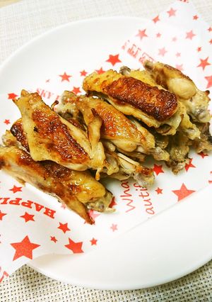 無我夢中!簡単手羽中の塩焼き-レシピのメイン写真