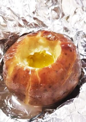 オーブントースターで焼きリンゴ-レシピのメイン写真