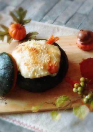 坊っちゃんかぼちゃのグラタン-レシピのメイン写真