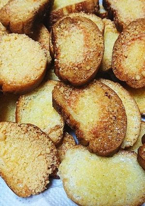 ミニコッペパンのチーズラスク-レシピのメイン写真