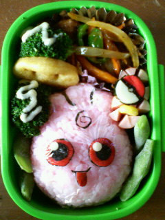 ププリン弁当(ポケモンキャラ弁)-レシピのメイン写真