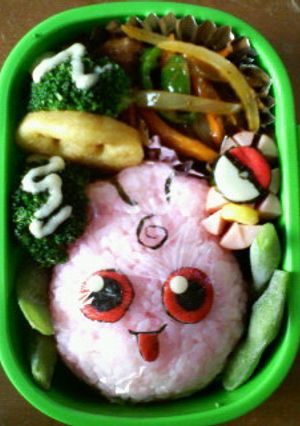 ププリン弁当（ポケモンキャラ弁）-レシピのメイン写真