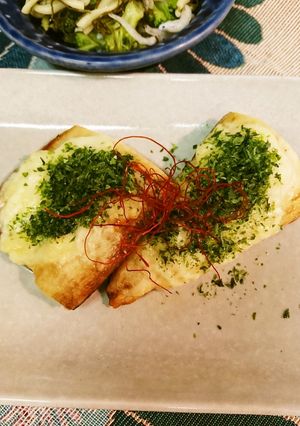 塩サバチーズ青のりたっぷり-レシピのメイン写真