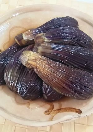 色がきれいな茄子の煮物-レシピのメイン写真