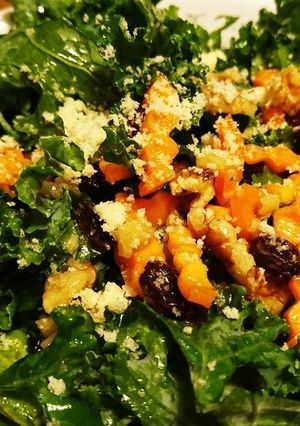 もりもり食べられるケールのサラダ-レシピのメイン写真
