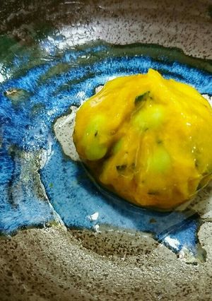 おもてなし♥かぼちゃの枝豆入り茶巾-レシピのメイン写真
