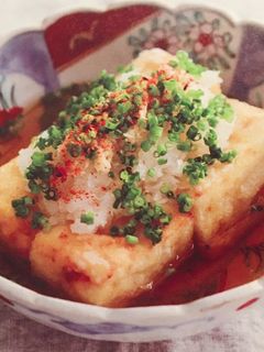揚げ出し豆腐-レシピのメイン写真