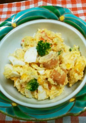カレーポテトサラダ-レシピのメイン写真